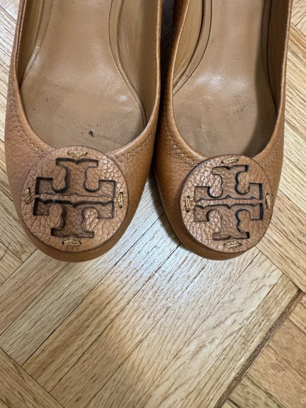 Tory Burch Brown Wedges- Size 9.5